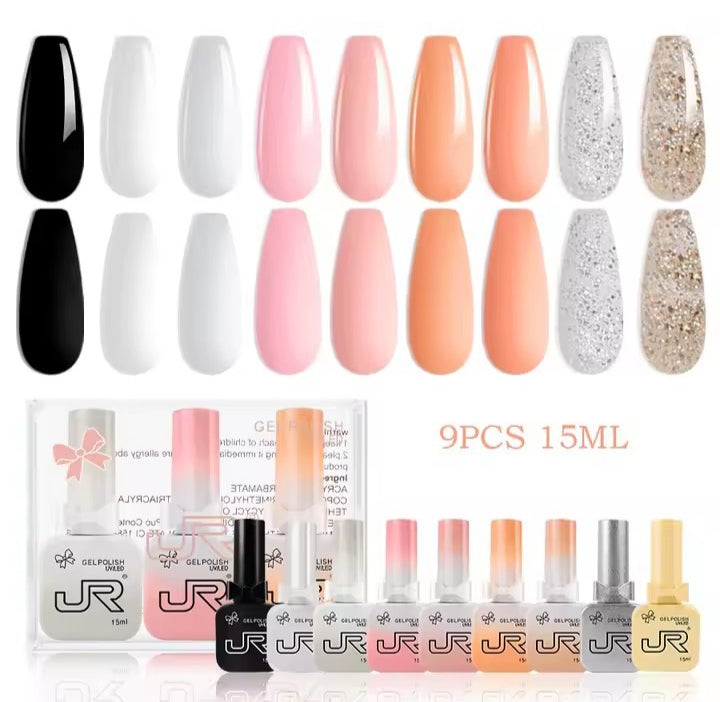 Set vernis semi-permanent JR
