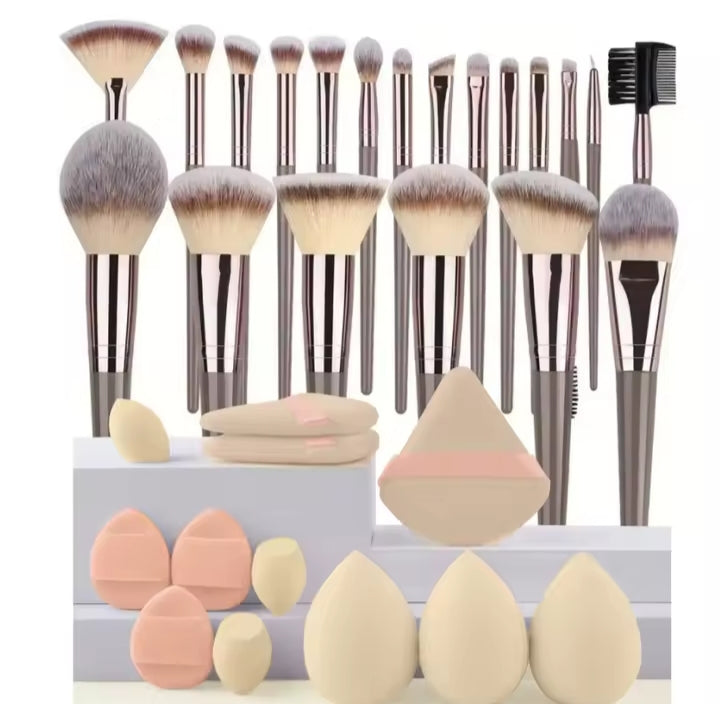 Set de pinceaux de maquillage