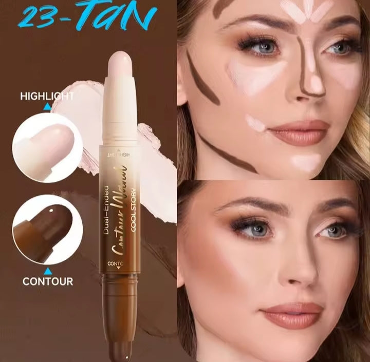 Stick Contour & Highlight Double Embout