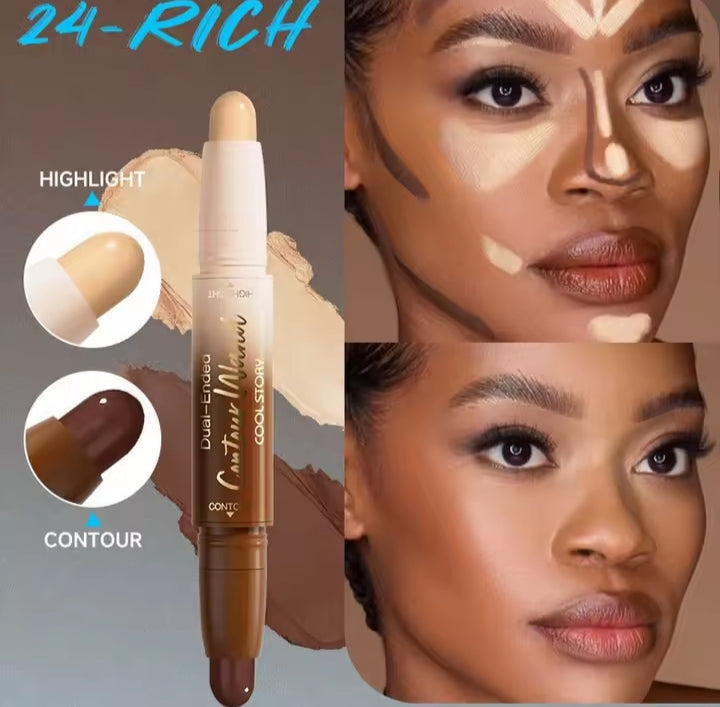 Stick Contour & Highlight Double Embout