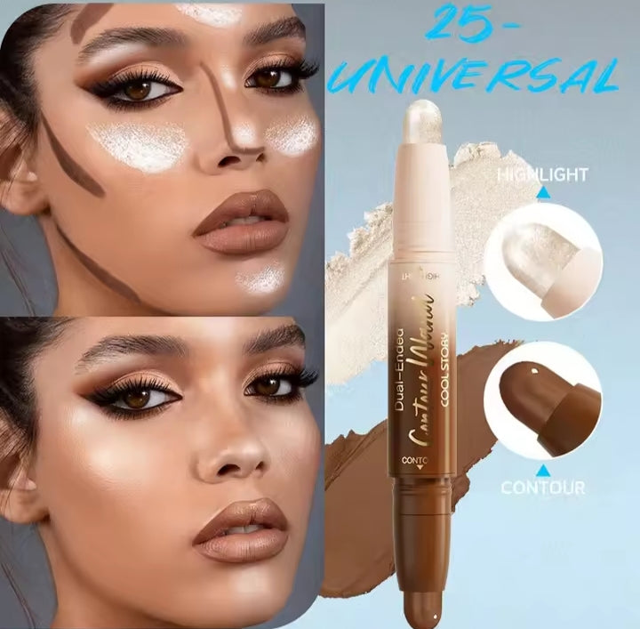 Stick Contour & Highlight Double Embout