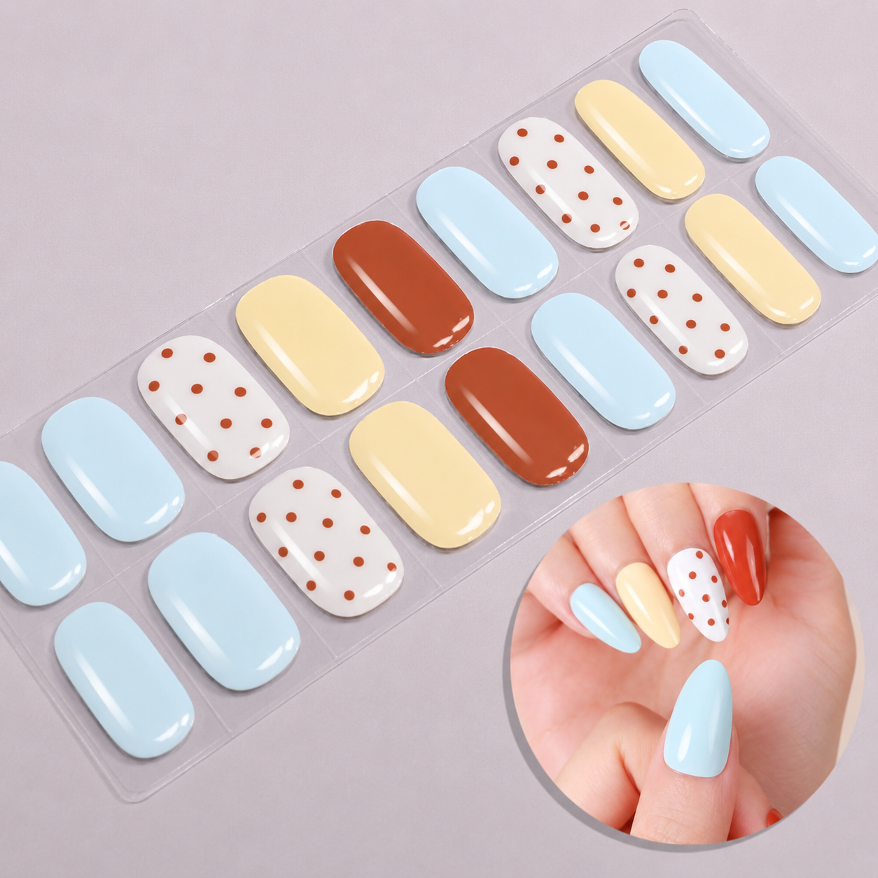 Stickers Ongles Gel UV