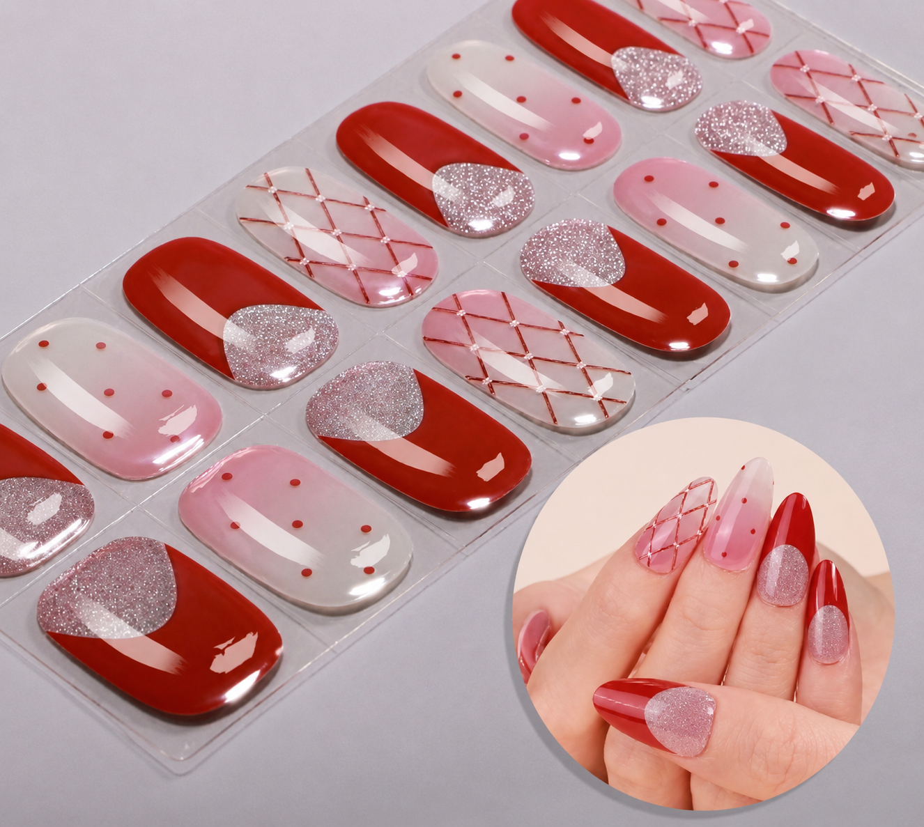 Stickers Ongles Gel UV