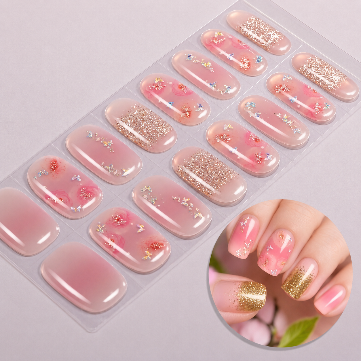 Stickers Ongles Gel UV