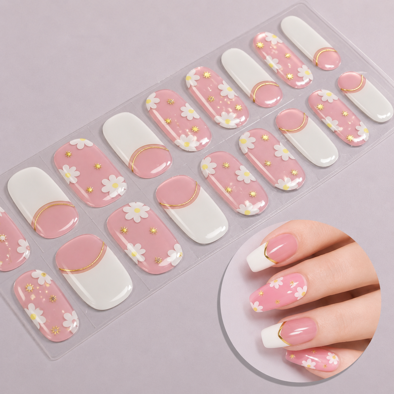 Stickers Ongles Gel UV
