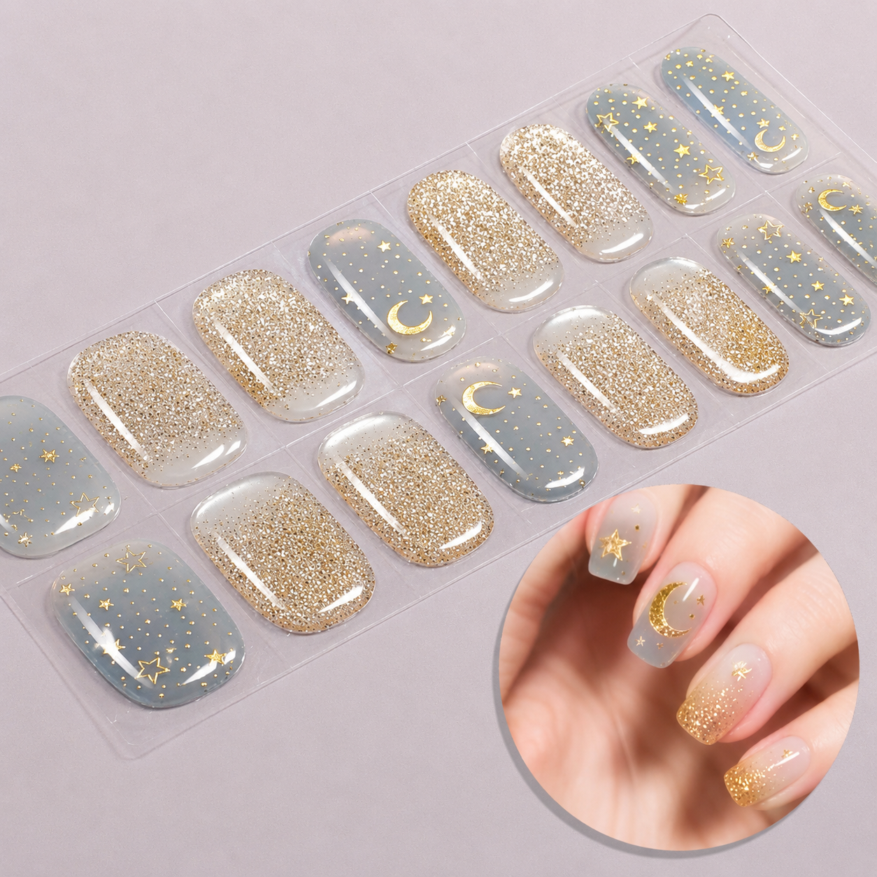 Stickers Ongles Gel UV