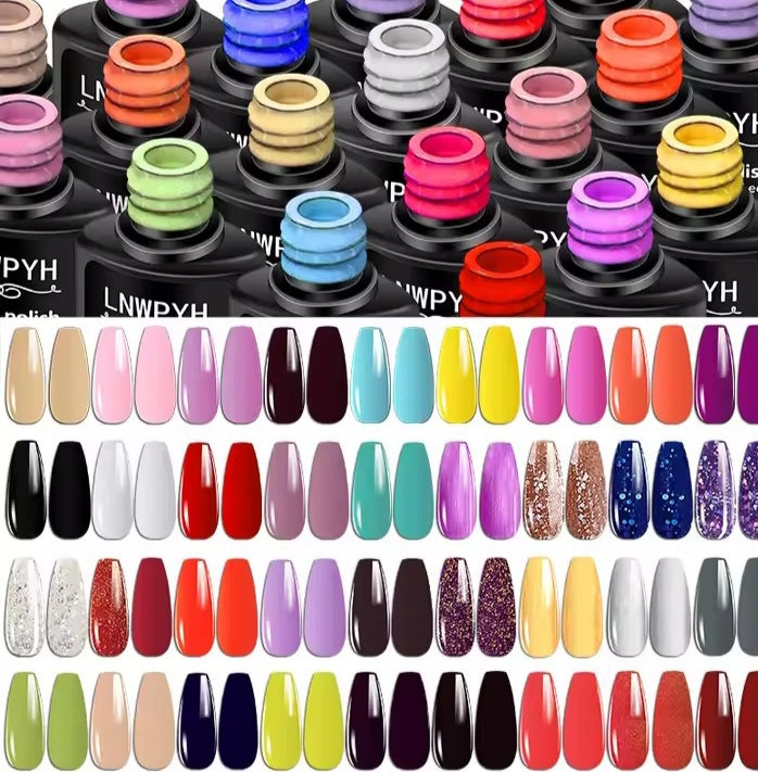 Kit vernis semi-permanent 36 couleurs