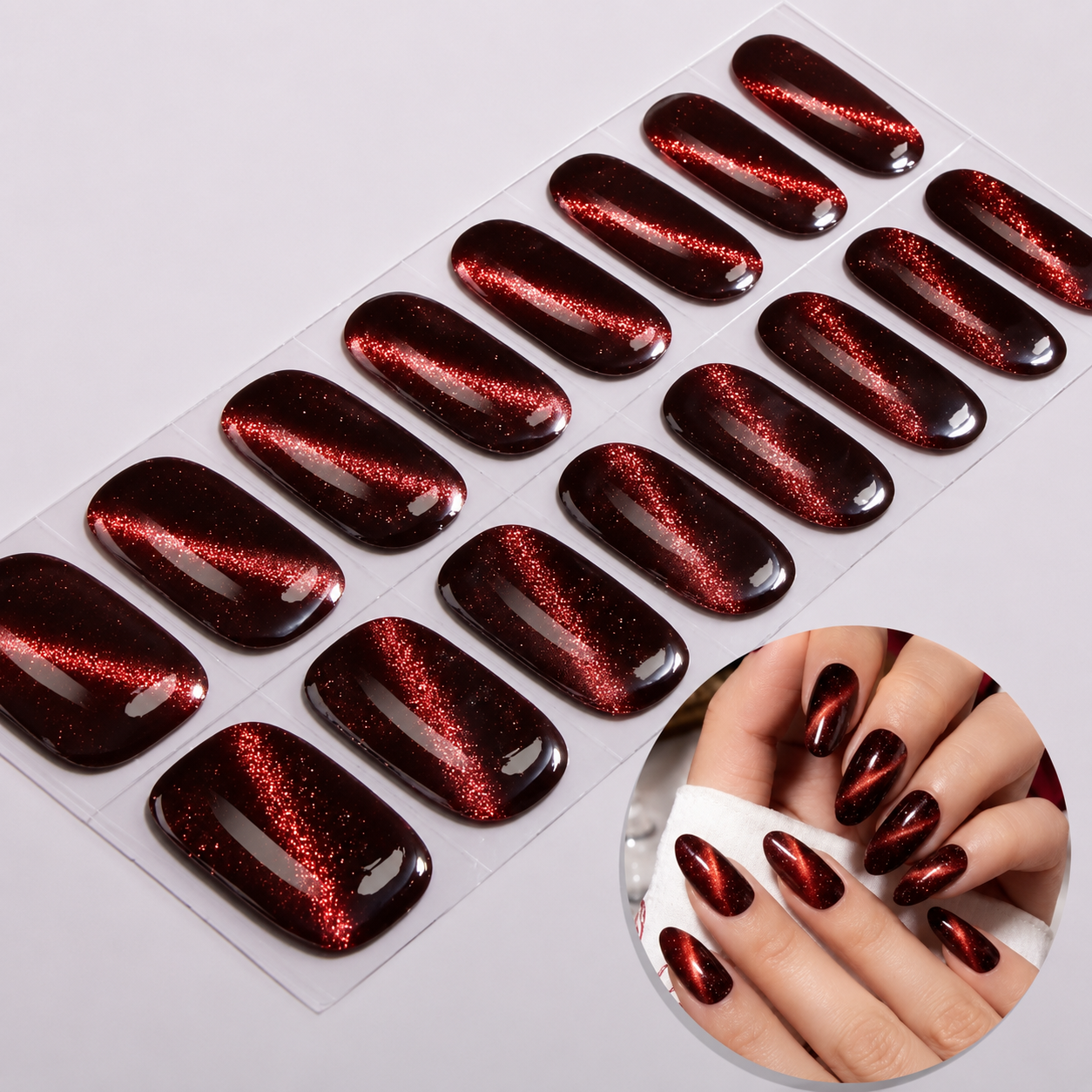 Stickers Ongles gel UV