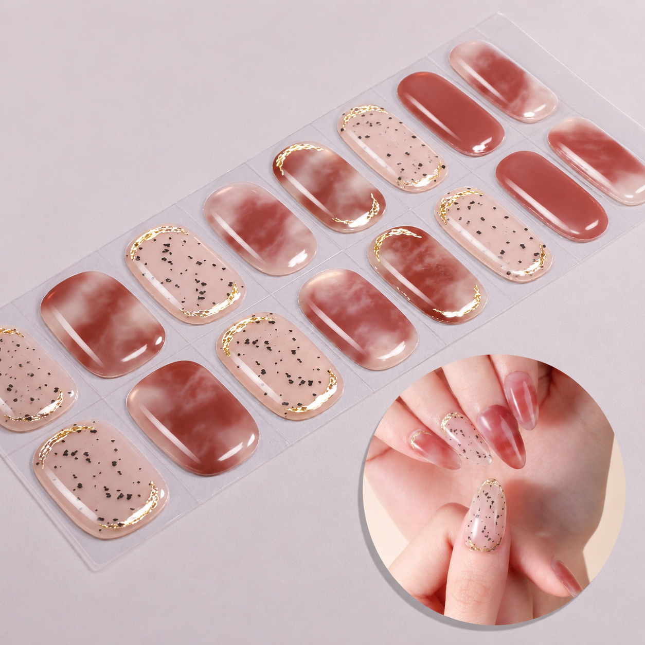 Stickers Ongles Gel UV