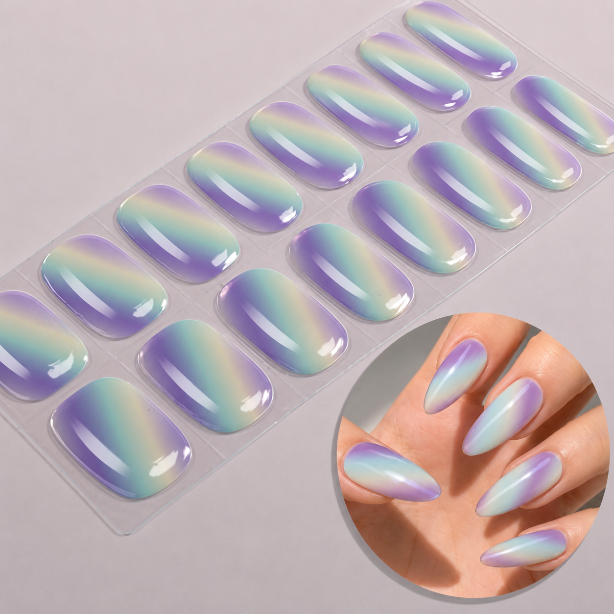Stickers Ongles gel UV